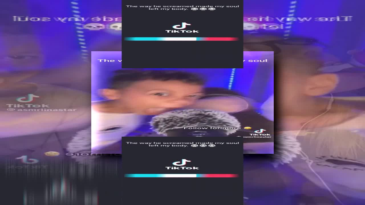 YTPMV ASMR kid screams into microphone SHURIC SCAN