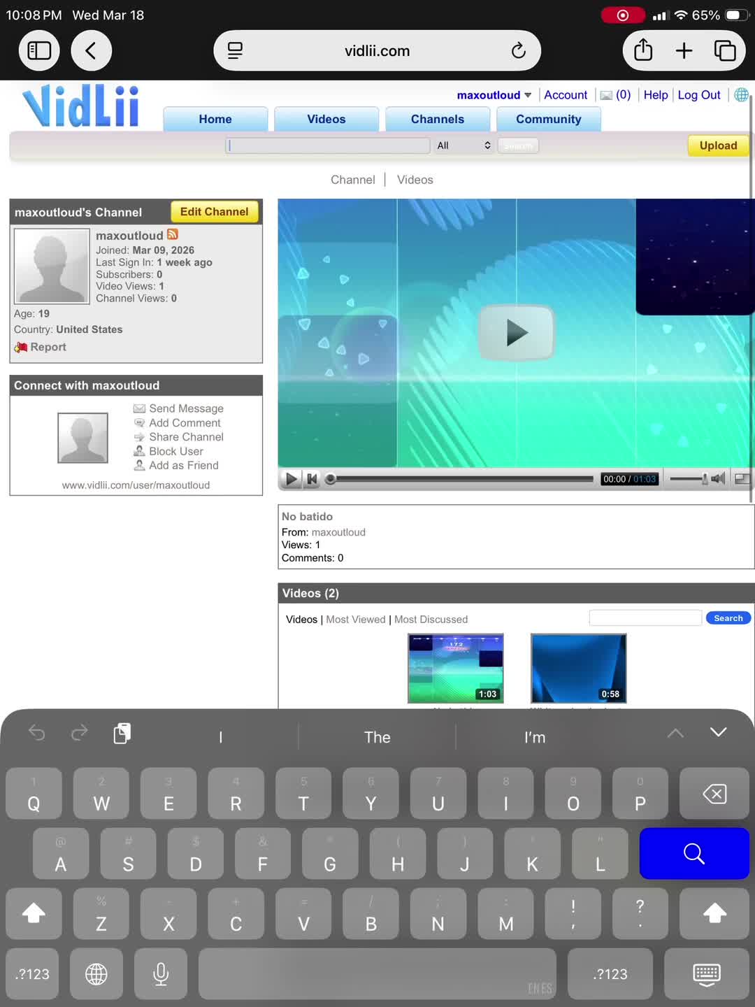 This is why vidlii is better 😭
