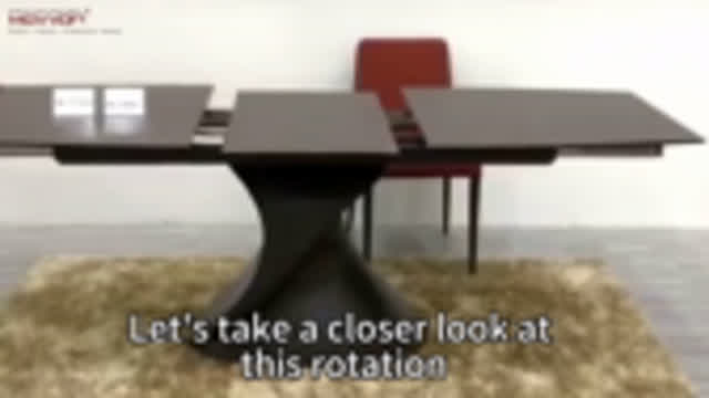 Rotary shape of the rotating function table