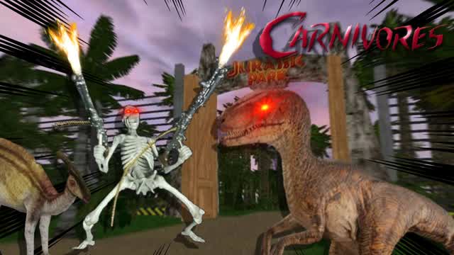 Playing Jurassic Park Hunter Legends! (REUPLOAD)
