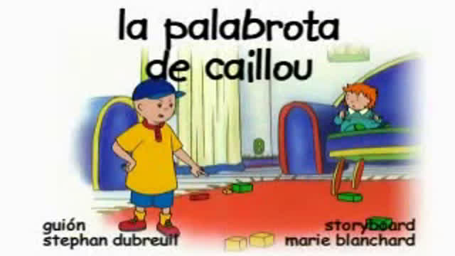 Poop Hispano de Caillou