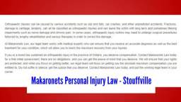 Stouffville Car Accident Lawyers - Makaronets Personal Injury Law (800) 964-0361