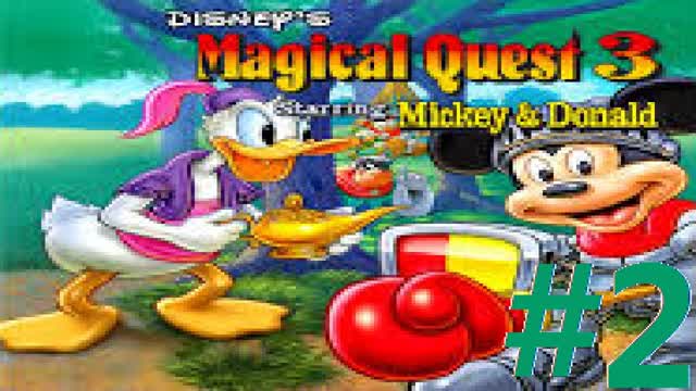 Let´s Play Mickys Magical Quest 3 TMFB (Deutsch)Teil 2 Lästige Krabbelviecher im Pilzsporenwald 2