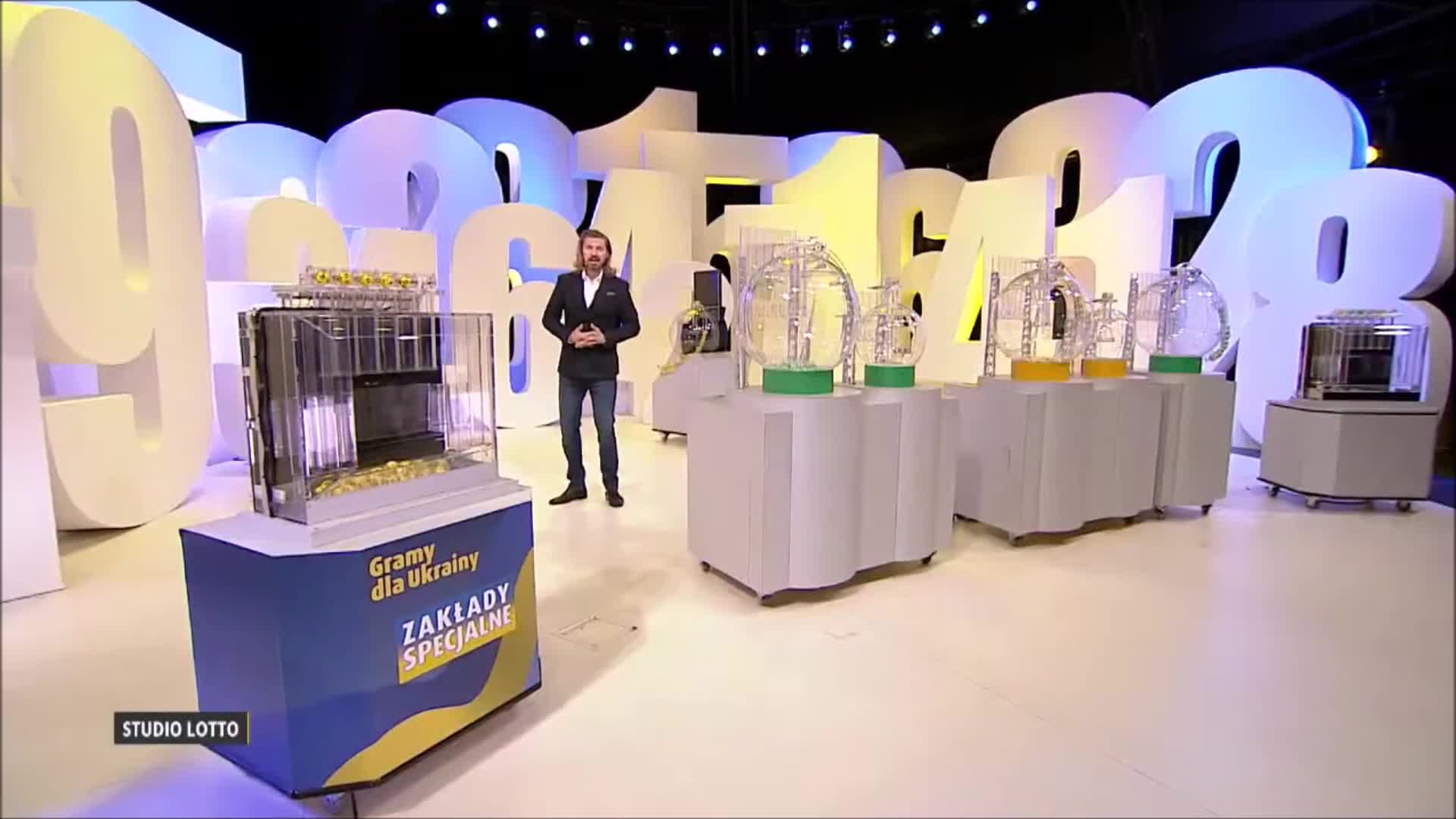 Losowanie studio Lotto z gry Zakłady specjalnie (2022.04.18)