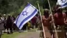 Israel received support from one of the tribes of Papua New Guinea. The natives expressed their soli