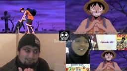 Luffy puts zombie back to his Grave Reaction Mashup