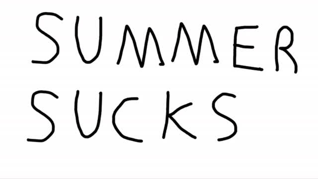 SUMMER SUCKS original song