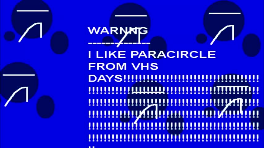 ParaCircle VHS logo in anthony moose's g major