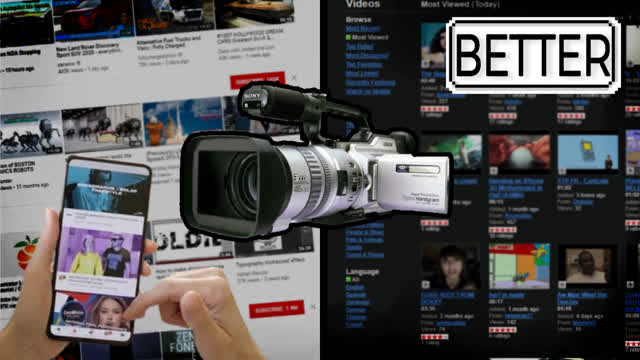 Retro YouTube is actually better