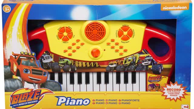 Blaze en de Monsterwielen keyboard unboxing