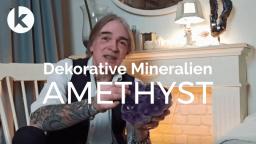 Dekorative Mineralien: Amethyst