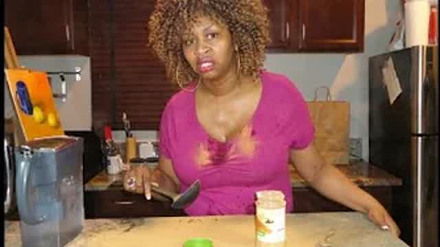 The Cinnamon Challenge ... by GloZell and her Big Behind Earrings