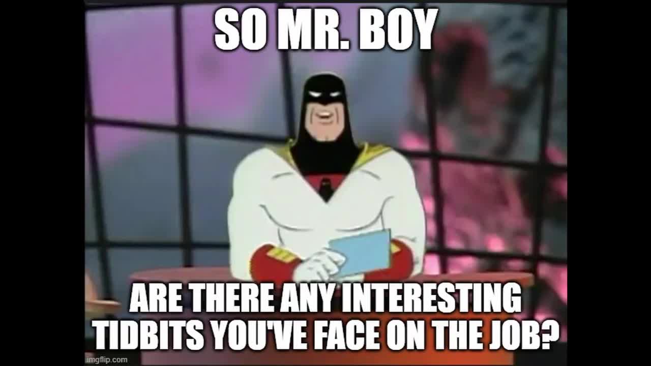 Space Ghost Interviews Hellboy!