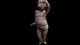 Baby dancing to ooga chaga song