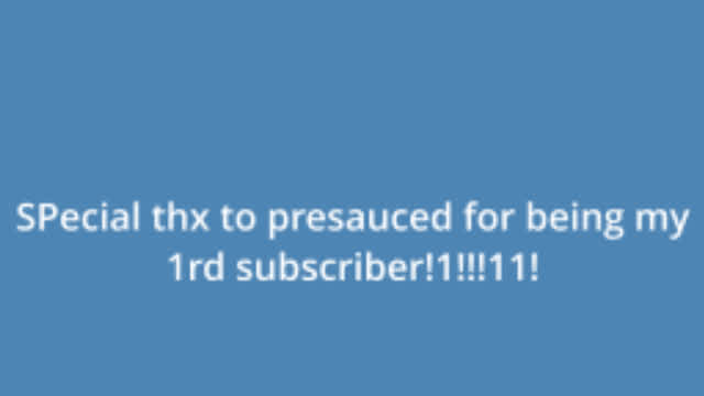 piano lullaby for my 1st subscriber!!!