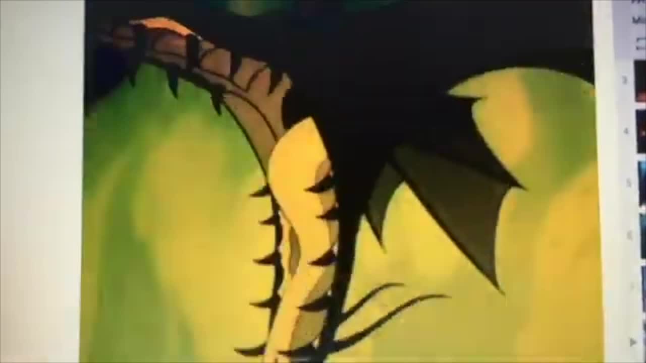 Fan New Tasmic Maleficent/Spike. The Dragon's Saves The Day