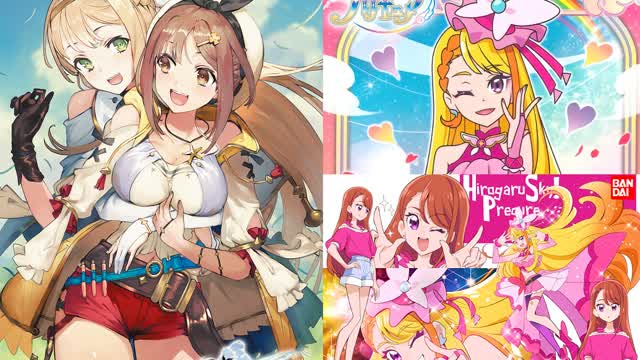 Ryza (Atelier Ryza) + Ageha (Cure Butterfly) Transformation Tribute AMV - yopparai kirai!