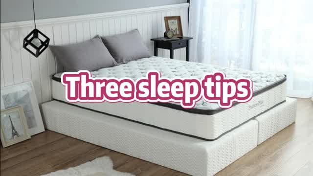 Master the Art of Sleep: 3 Tips for Blissful Rest 😴#mattress