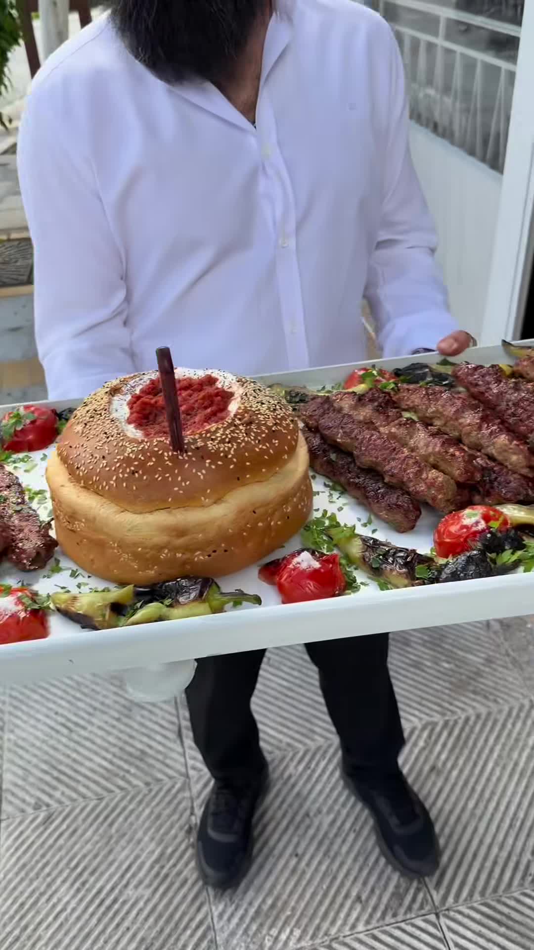 La matzare Cotonou suvlakie