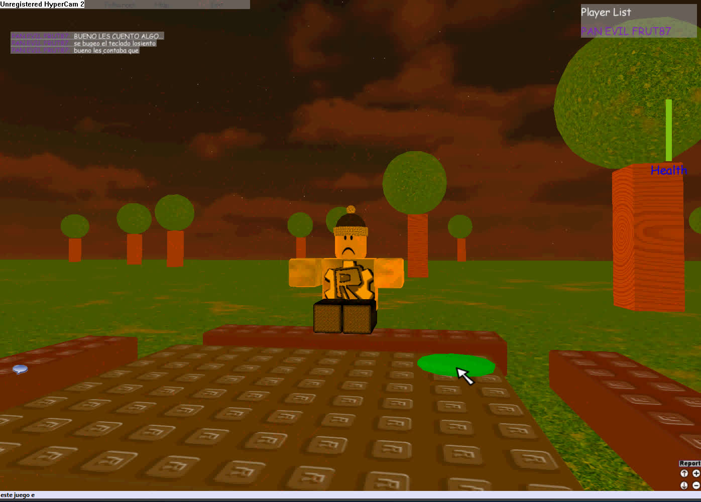 mostrando mi juego FOREST!