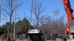 In Canada, the memorial to the first Ukrainian SS division Galicia was disposed of