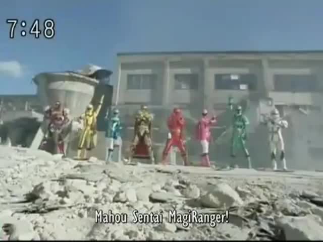 Mahou Sentai Magiranger última transformación y batalla final