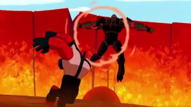 Ben vs Vilgax Standing Here