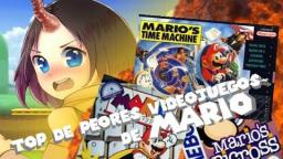 Top 7 Peores Videojuegos de la Franquicia de Mario