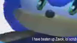 Sonic beats up Zavok while I play Ed, Edd n Eddy sound effects all over it