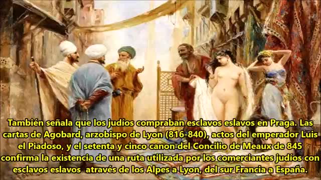 Musulmanes y judíos esclavizaron europeos en la edad media