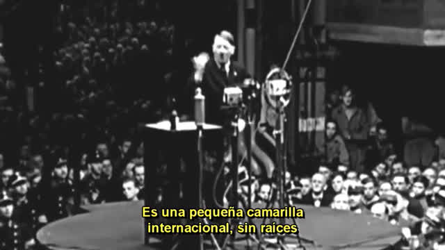 Adolf Hitler habla de los Judíos