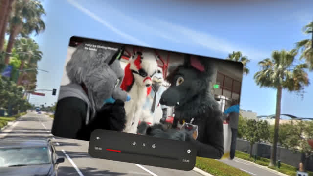 youtube on apple vision pro