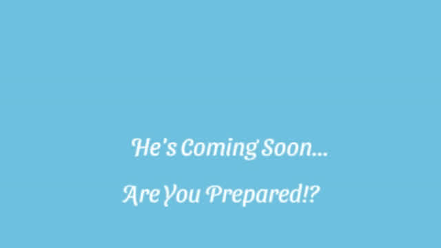 He's Coming Soon (Lyrics)
