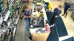 12 year old robs detroit gas station