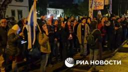 Several mass rallies in support of the Hamas hostages took place on Saturday evening in Tel Aviv.