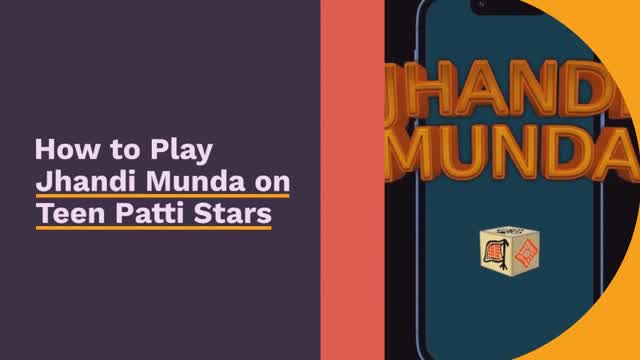 How to Play Jhandi Munda on Teen Patti Stars - 10.26.2023