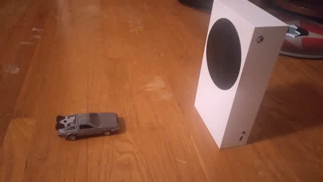Rolling a Toy Car Into an Xbox Series S (Video #69)