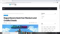 ROGUE RACERS HACK FREE TITANIUM AND CREDITS CHEATS - EPICGAMECHEATS