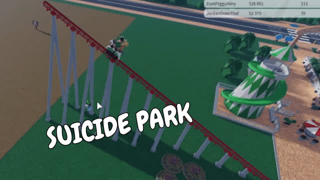 SUICIDE PARK | Theme Park Tycoon 2 SUICIDE PARK | Theme Park Tycoon 2