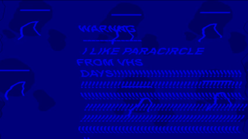 ParaCircle VHS in Blue Demon Combo