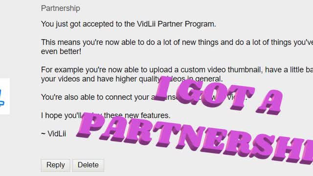 I GOT A PARTNERSHIP