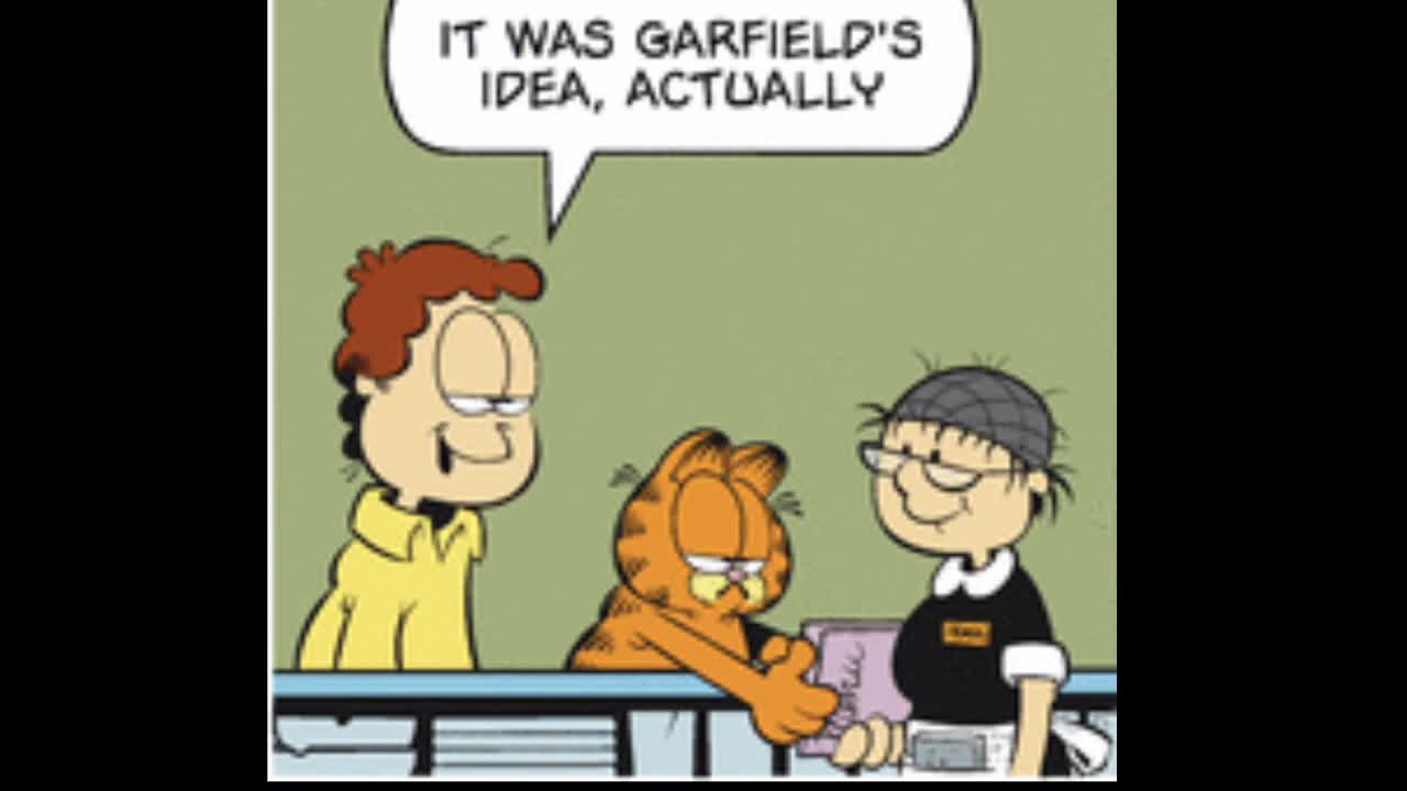 Garfield Comic Dub for March 7th, 2024