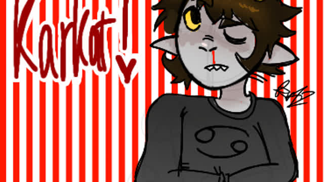 Karkat Vantas Speedpaint!~ [ homestuck ]