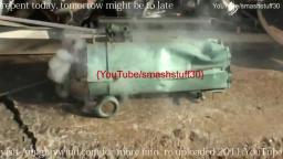 vintage Electrolux vacuum burn out