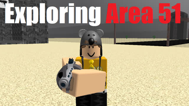 Exploring Area 51! Roblox