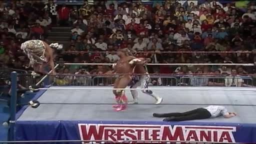 Wrestlemania 7 - Macho Man Randy Savage vs. The Ultimate Warrior Wrestlemania 7 - Macho Man Randy Savage vs. The Ultimate Warrior