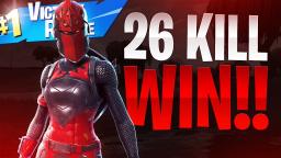 INSANE 26 KILL WIN IN SOLOS! - Fortnite Battle Royale