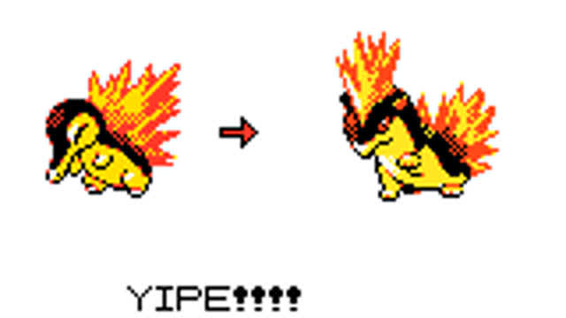 My Cyndaquil Turned into a Quilava...