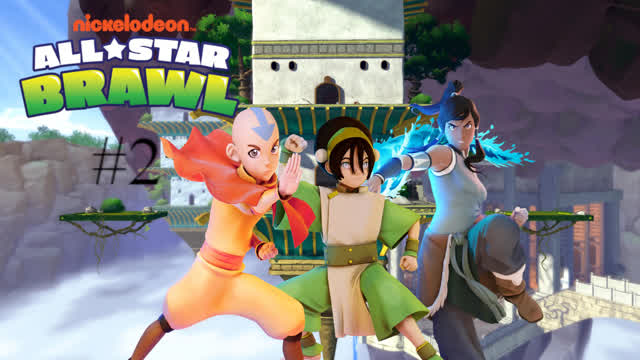 Lets Play Nickelodeon All-Star Brawl #2: Avatar Mania