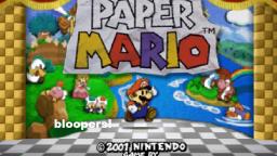 Paper Mario bloopers! preview!